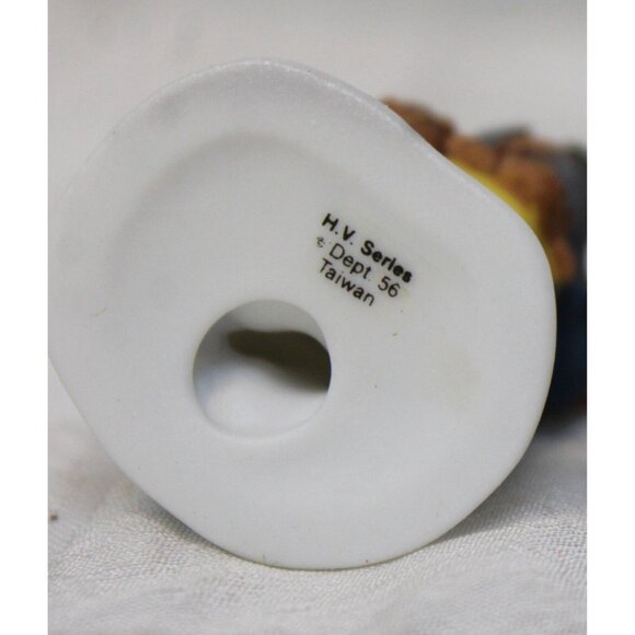 VTG 3 Pc Dept 56 Heritage Village Toymaker Elves 5602-2 Porcelain Figurines - Picture 10 of 11